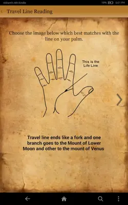 Palm Reading android App screenshot 4