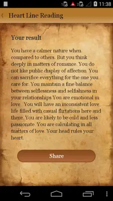 Palm Reading android App screenshot 5