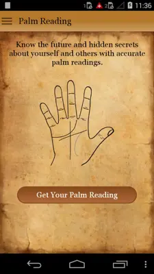 Palm Reading android App screenshot 8